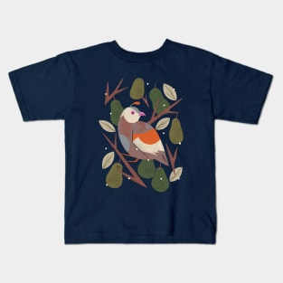 Partridge in a Pear Tree Kids T-Shirt